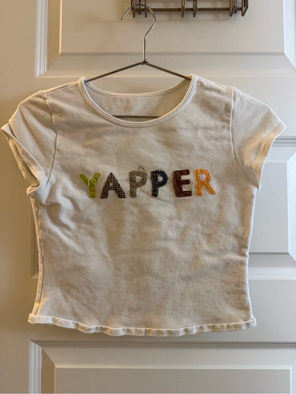 Oddli White 'Yapper' Graphic Tee